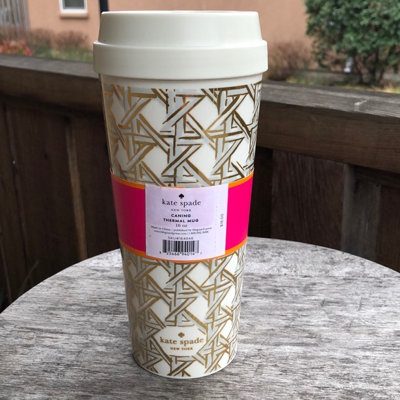 Kate spade 16 oz thermal mug - Picture 2 of 4
